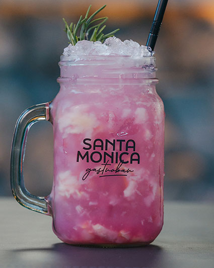 Caipirosca Lichia e Grenadine