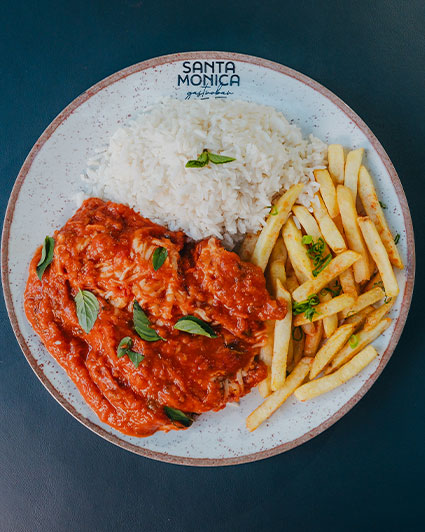 Parmegiana de Frango 150g
